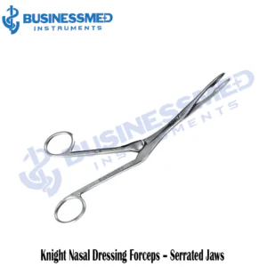 Knight Nasal Dressing Forceps Serrated Jaws
