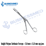 Knight Polypus Turbinate Forceps 5.0 mm x 12.0 mm cup jaws