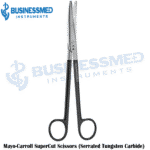 Mayo Carroll SuperCut Scissors Serrated Tungsten Carbide