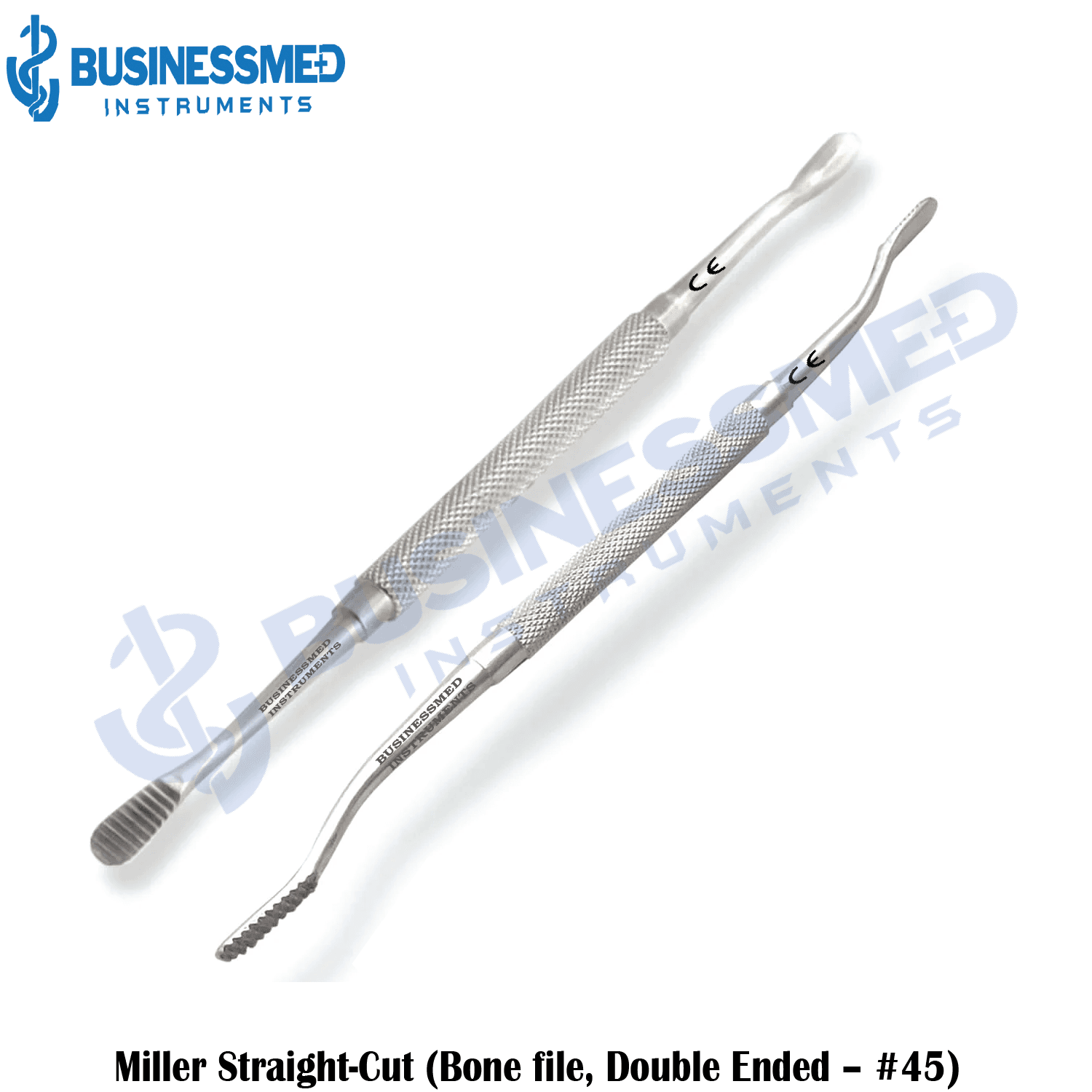 Miller Straight Cut Bone file Double Ended 45 Miller Straight Cut Bone file Double Ended 45