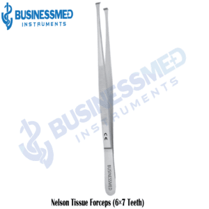 Nelson Tissue Forceps 6 x 7 Teeth