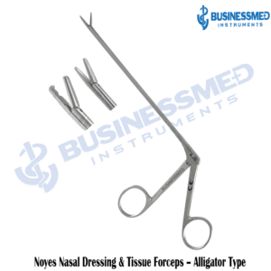 Noyes Nasal Dressing Tissue Forceps Alligator Type