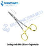 Olsen Hegar Needle Holder Scissors Tungsten Carbide