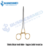 Tebbetts Delicate Needle Holder Tungsten Carbide Serrated Jaw
