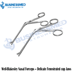 Weil Blakesley Nasal Forceps Delicate Fenestrated cup Jaws