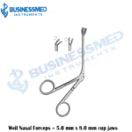Weil Nasal Forceps 5.0 mm x 8.0 mm cup jaws