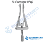 ALM Self Retaining Retractor 4x4 Prongs 1