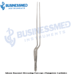 Adson Bayonet Dressing Forceps Tungsten Carbide