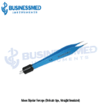 Adson Bipolar Forceps Delicate tips Straight Insulated 1