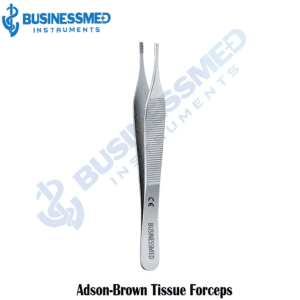 Adson Brown Tissue Forceps - Surgical Grade Stainless Steel - BusinessMed Instruments