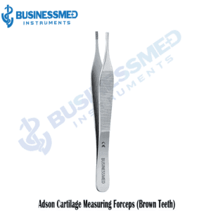 Adson Cartilage Measuring Forceps Brown Teeth 1