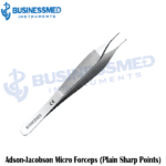 Adson Jacobson Micro Forceps Plain Sharp Points