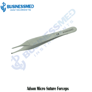Adson Micro Suture Forceps - Surgical Grade Stainless Steel - BusinessMed Instruments