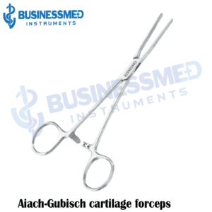 Aiach Gubisch Cartilage Forceps - Surgical Grade Stainless Steel - BusinessMed Instruments