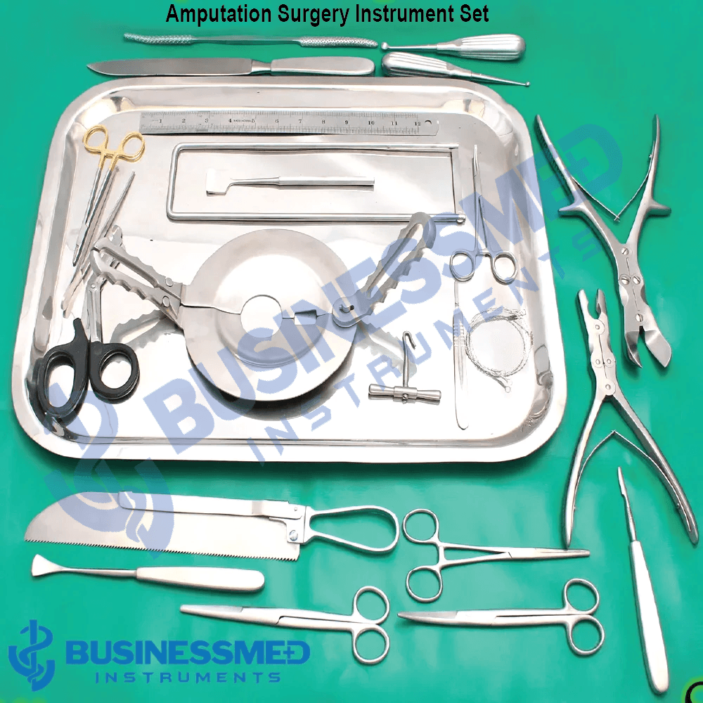 Amputation Surgery Instrument Set - Surgical Grade Stainless Steel - BusinessMed Instruments