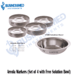 Areola Markers Set of 4 with Free Solution Bowl 1