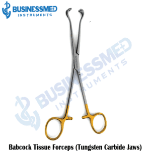 Babcock Tissue Forceps Tungsten Carbide Jaws