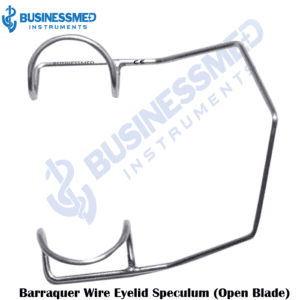 Barraquer Wire Eyelid Speculum Open Blade