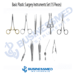 Basic Plastic Surgery Instruments Set 15 Pieces
