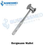 Bergmann Mallet, 570 grams and Solid Head - Surgical Grade Stainless Steel - BusinessMed Instruments