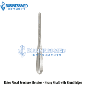 Boies Nasal Fracture Elevator - Heavy Shaft W/ Blunt Edges - Surgical Grade Stainless Steel - BusinessMed Instruments