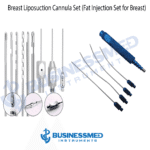 Breast Liposuction Cannula Set Fat Injection Set for Breast
