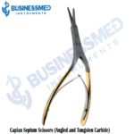 Caplan Septum Scissors Angled and Tungsten Carbide 1