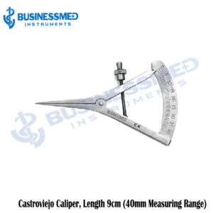 Castroviejo Caliper Length 9cm 40mm Measuring Range 1