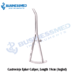 Castroviejo Epker Caliper Length 18cm Angled 1