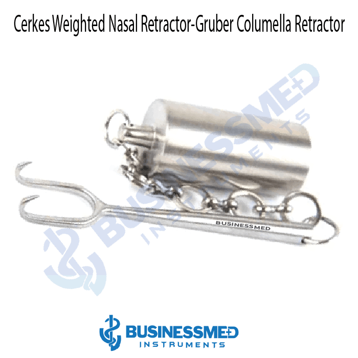 Cerkes Weighted Nasal Retractor Gruber Columella Retractor 1 1