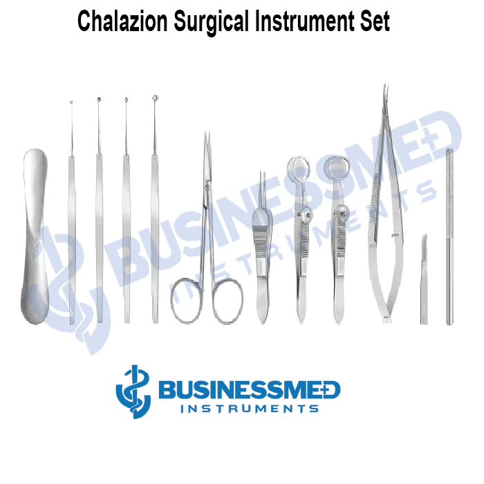 Chalazion Surgical Instrument Set Chalazion Surgical Instrument Set - Surgical Grade Stainless Steel - BusinessMed Instruments