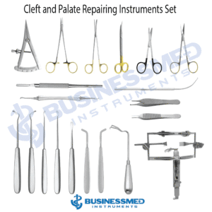 Cleft and Palate Repairing Instruments Set - Surgical Grade Stainless Steel - BusinessMed Instruments