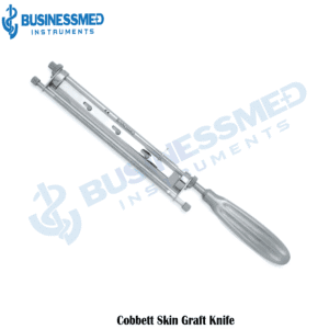 Cobbett Skin Graft Knife - Surgical Grade Stainless Steel - BusinessMed Instruments
