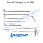 Complete Esophagoscope Set Rigid