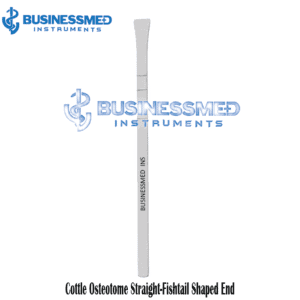 Cottle Osteotome Fishtail Shaped End - Surgical Grade Stainless Steel - BusinessMed Instruments