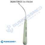 DINGMAN OTOBRADER 15cm 10 Fine Teeth 1