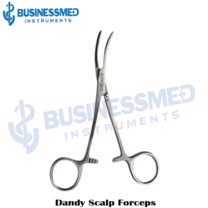 Dandy Scalp Forceps - Surgical Grade Stainless Steel - BusinessMed Instruments