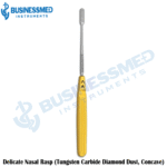 Delicate Nasal Rasp Tungsten Carbide Diamond Dust Concave 1