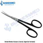 Devine Horton Scissors Curved SuperCut Serrated 1 1