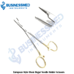 European Style Olsen Hegar Needle Holder Scissors