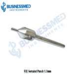FUE Serrated Punch 1.1mm - Surgical Grade Stainless Steel - BusinessMed Instruments