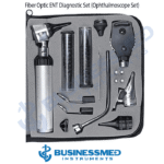 Fiber Optic ENT Diagnostic Set OphthalmoscFiber Optic ENT Diagnostic Set Ophthalmoscope Sope Set 
