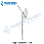 Finger Goniometer, 13cm - Surgical Grade Stainless Steel - BusinessMed Instruments