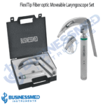 FlexiTip Fiber optic Moveable Laryngoscope Set