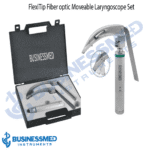 FlexiTip Fiber optic Moveable Laryngoscope Set - Surgical Grade Stainless Steel - BusinessMed Instruments