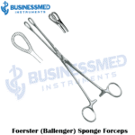 Foerster Ballenger Sponge Forceps