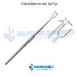 Fomon Retractor with Ball Tips