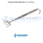 Freeman Rake Retractor 7 or 18 cm 1