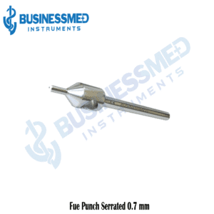 Fue Punch Serrated 0.7 mm - Surgical Grade Stainless Steel - BusinessMed Instruments
