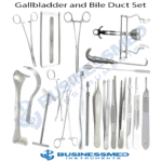 Gallbladder and Bile Duct Set - Surgical Grade Stainless Steel - BusinessMed Instruments